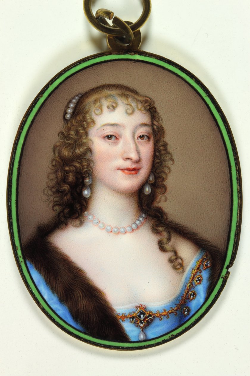 Lady Catherine Manners, Duchessa di Buckingham da Jean the Elder Petitot