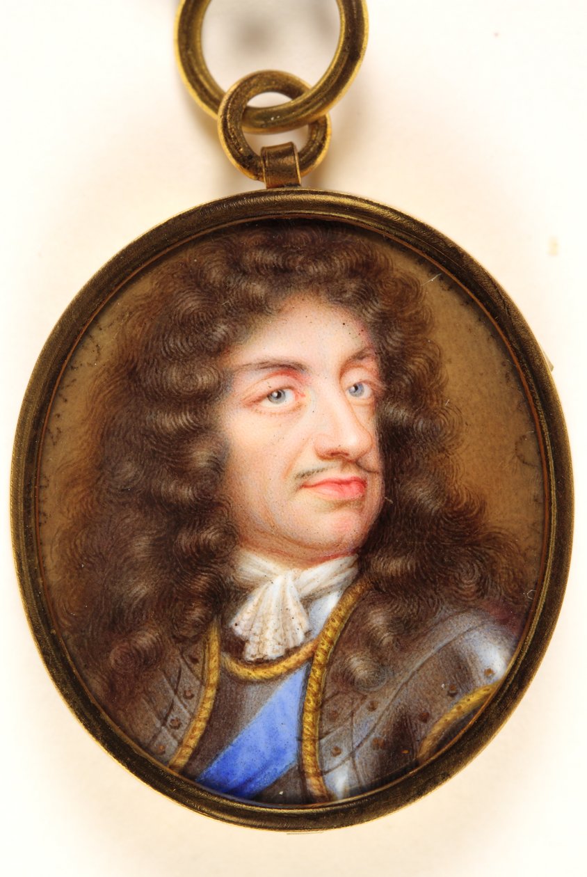 Carlo II da Jean the Younger (attr.to) Petitot