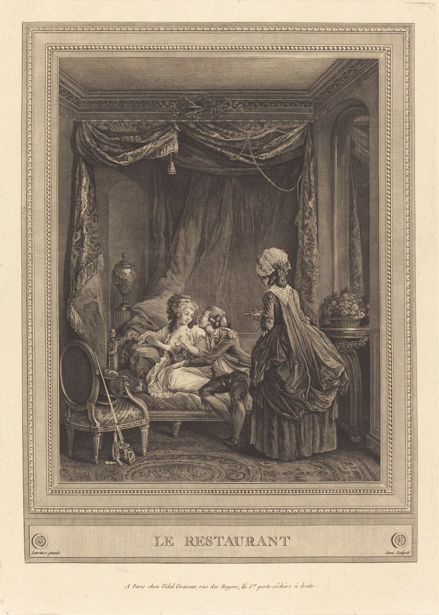 Il ristorante da Jeanne Deny or Martial Deny after Niclas Lafrensen II