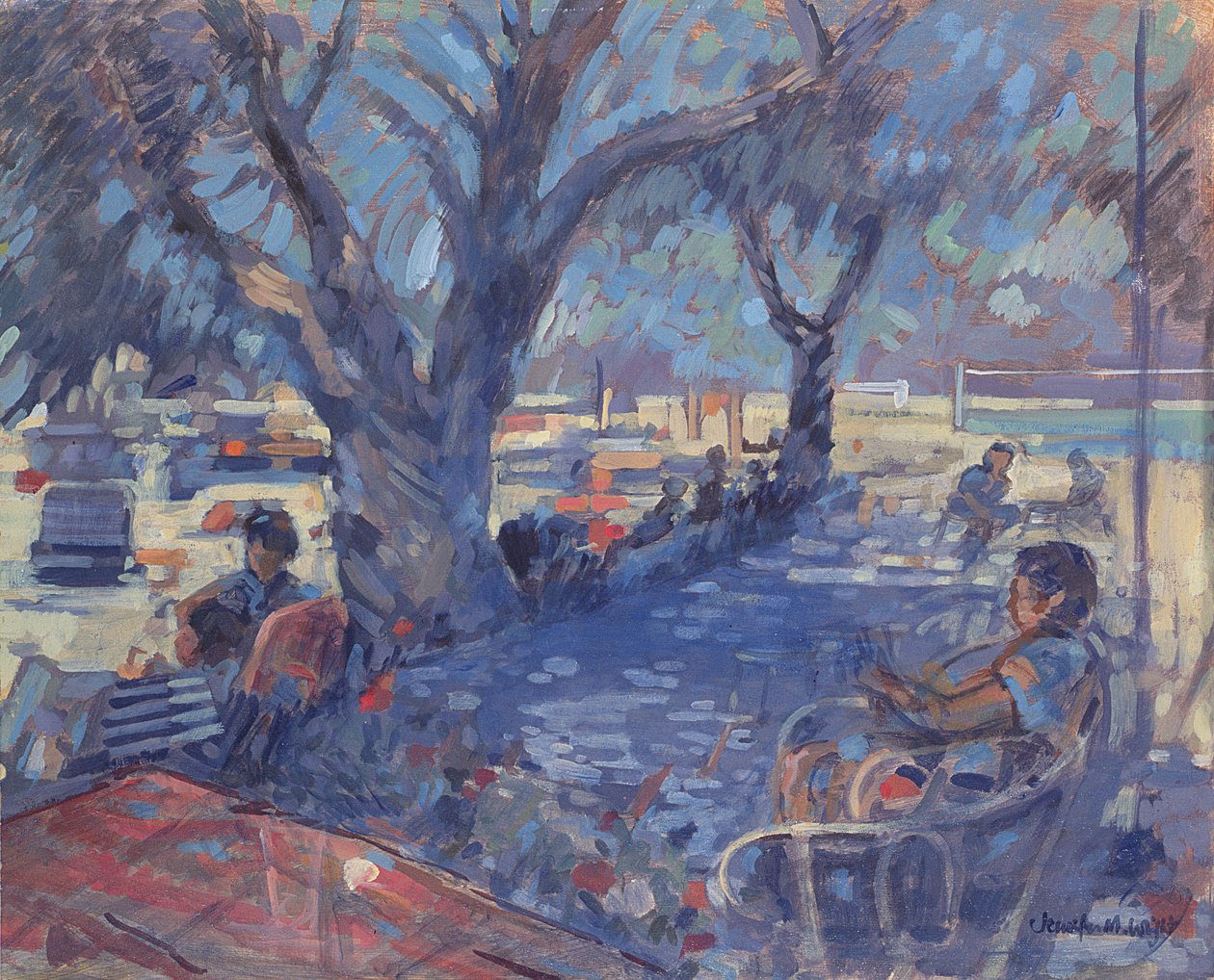 Lemnos Beach Bar, 1987 da Jennifer Wright