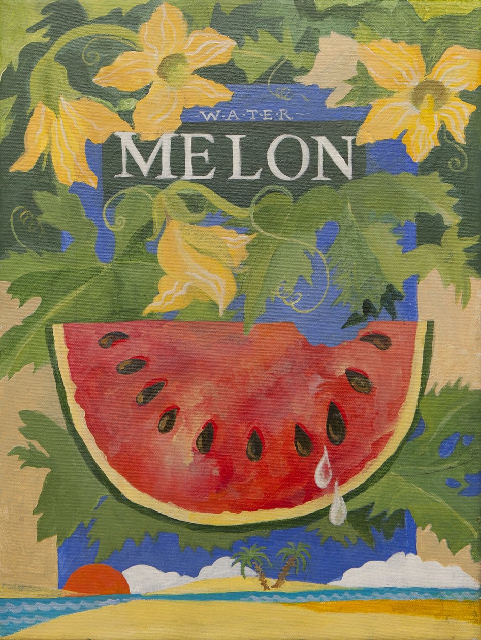 Melone (acrilico) da Jennifer Abbott