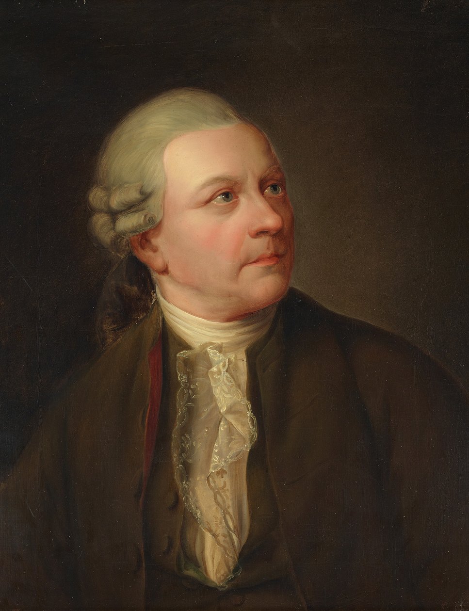 Ritratto del poeta Friedrich Gottlieb Klopstock da Jens Juel