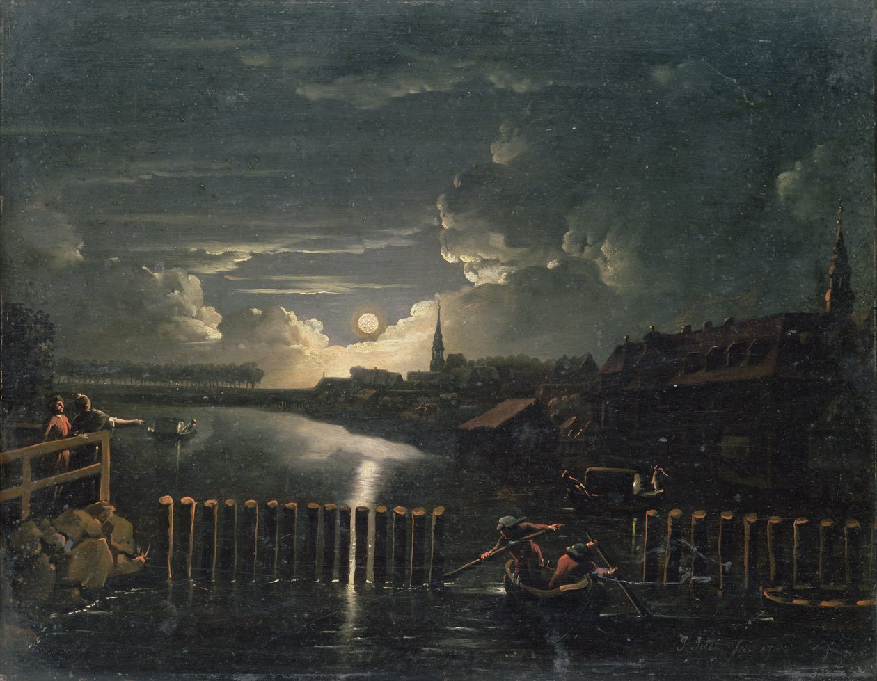 Binnenalster, 1764 da Jens Juel