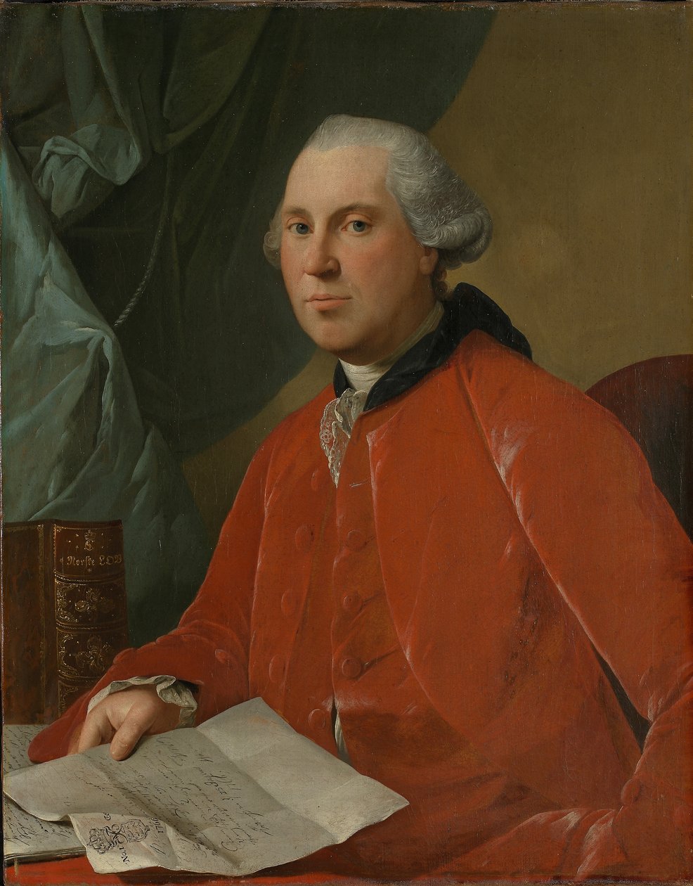 Danese:  Portræt af Lauritz Christian Steen Ritratto di Lauritz Christian Steen da Jens Juel