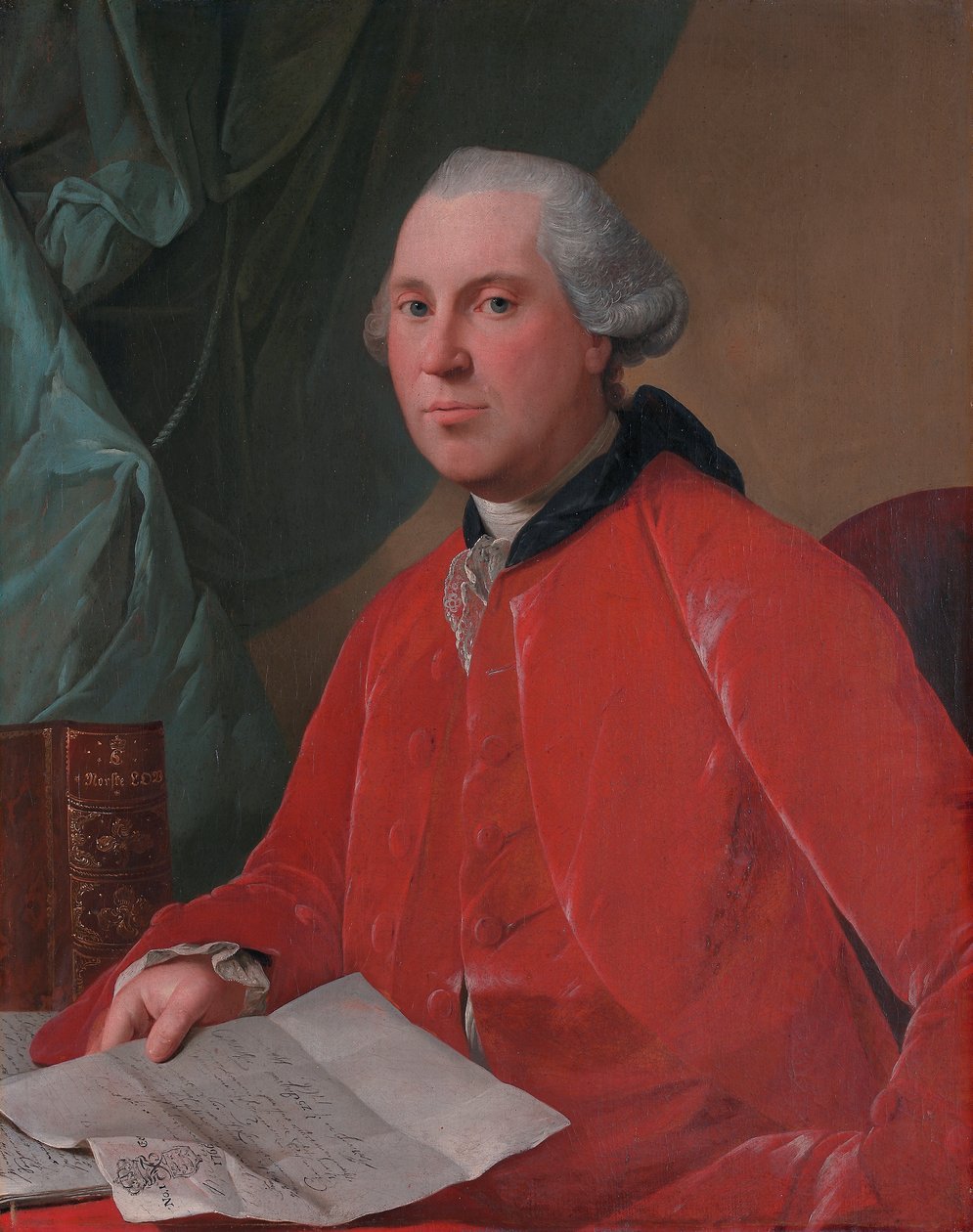 Danese:  Portræt af Lauritz Christian Steen Ritratto di Lauritz Christian Steen da Jens Juel