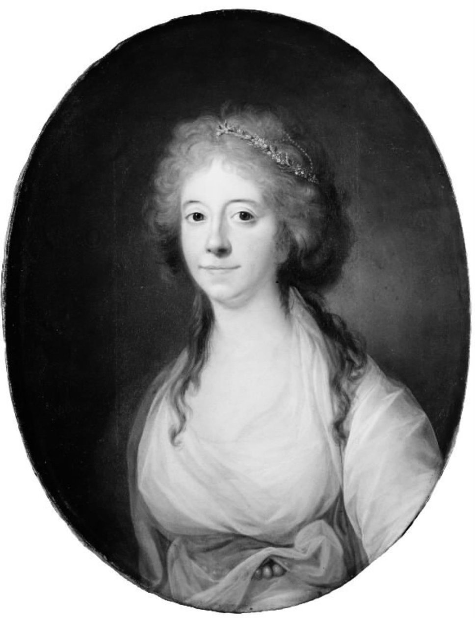 Elisabeth (Lisa) de la Calmette, nata baronessa Iselin, moglie di Antoine de la Calmette da Jens Juel