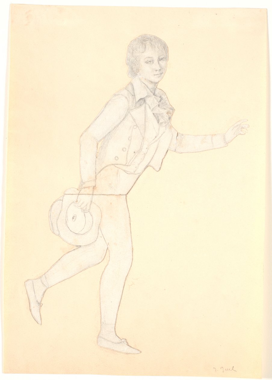 Un ragazzo che corre da Jens Juel