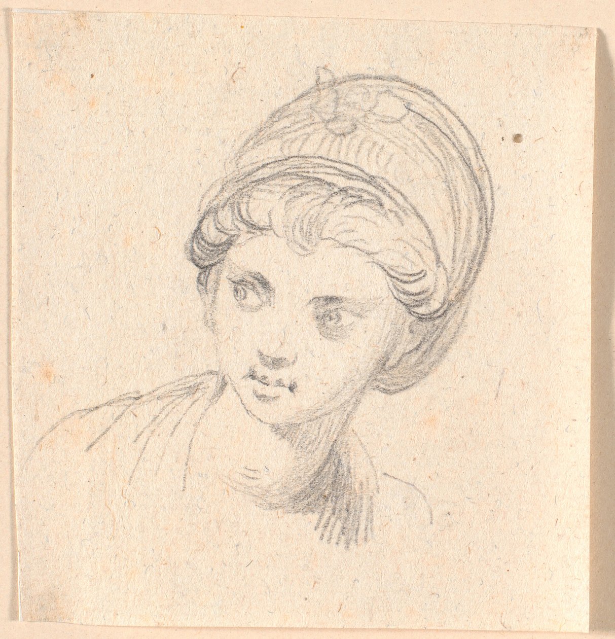 Testa di donna con turbante da Jens Juel