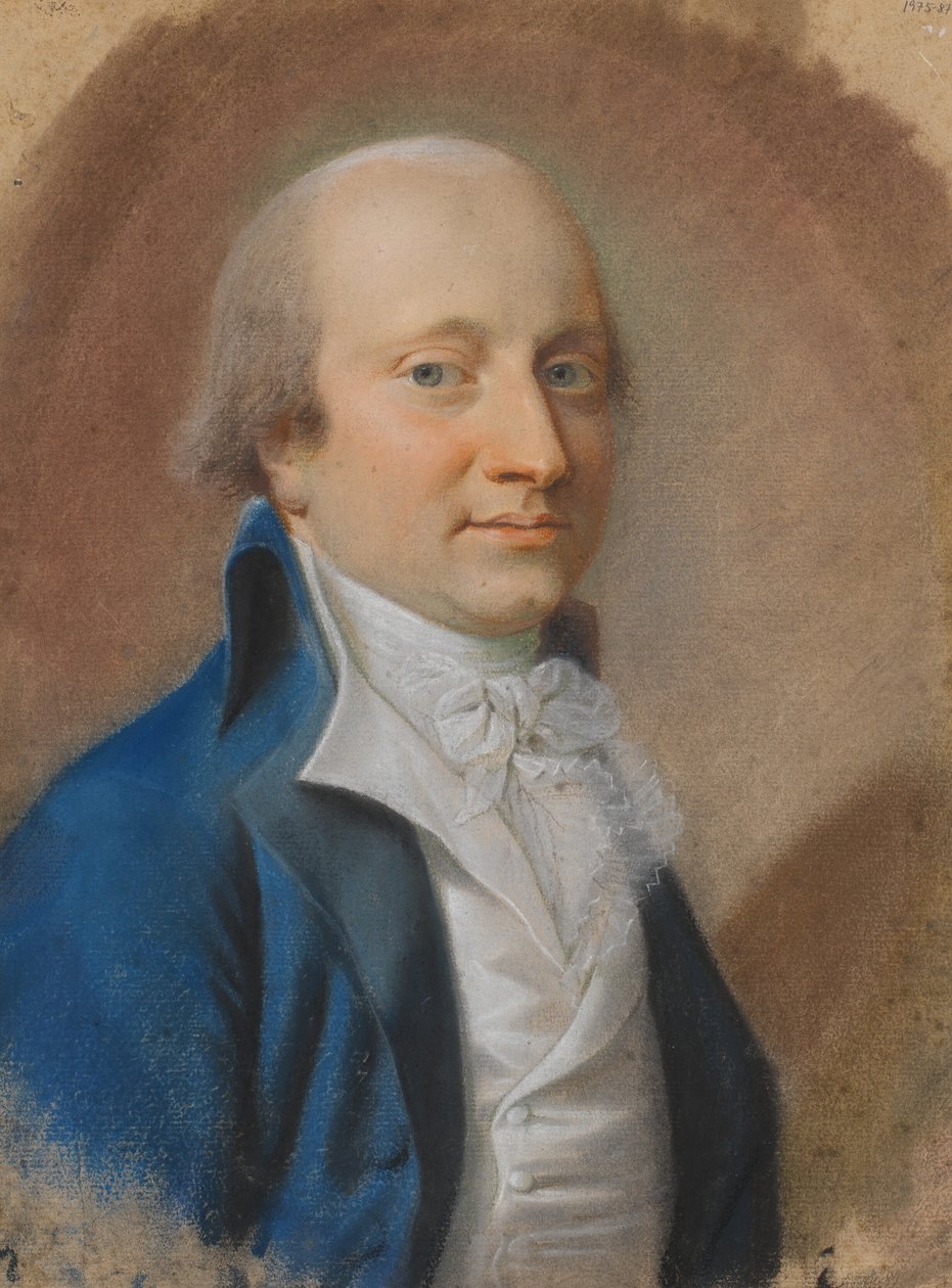 Ritratto di un gentiluomo, presumibilmente un Blücher da Jens Juel