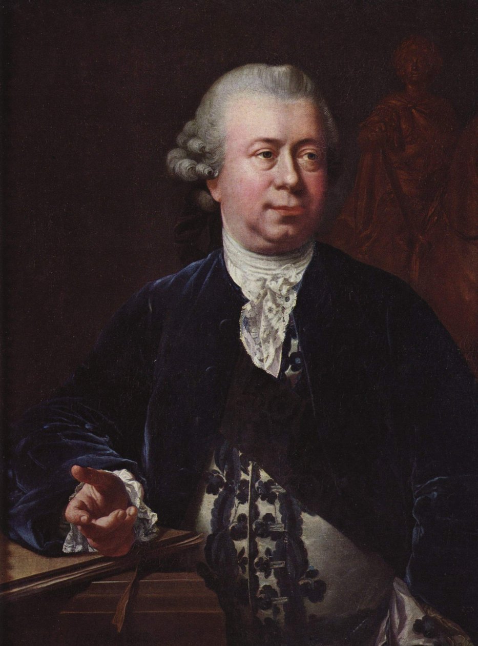 Ritratto di Jacques-François-Joseph Saly da Jens Juel