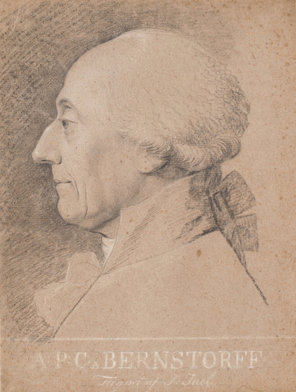 Ritratto dello statista A.P. Bernstorff da Jens Juel