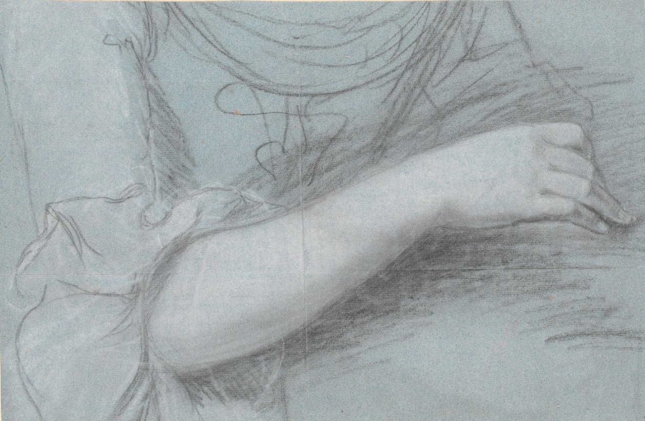 Studio per il braccio destro di una dama da Jens Juel