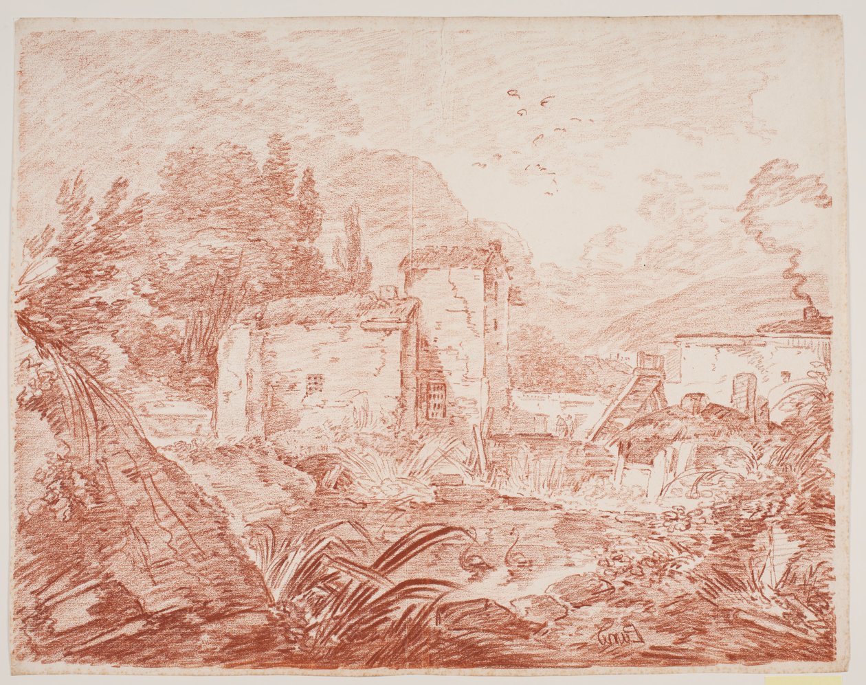 Paesaggio fantastico italiano da Jens Petersen Lund