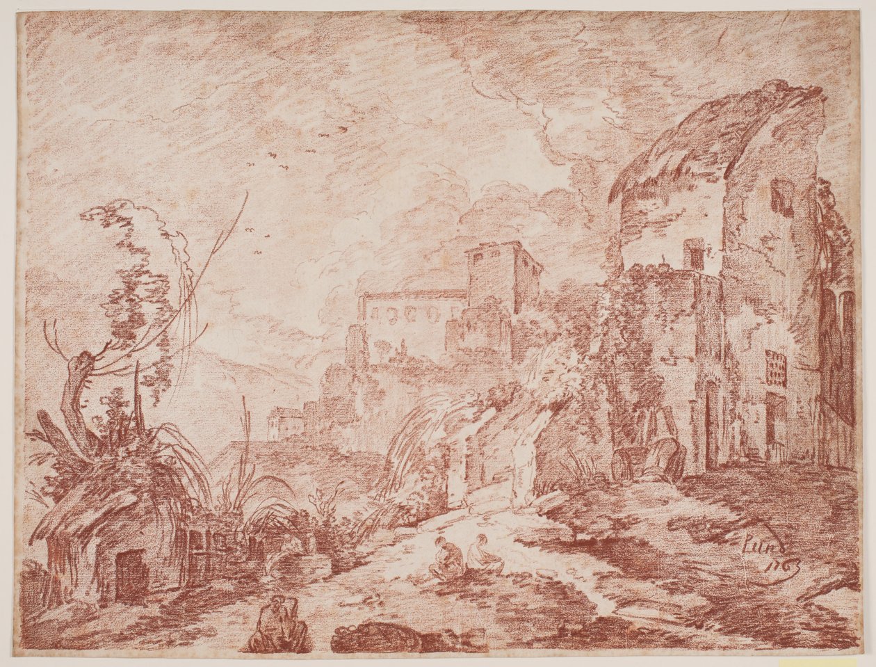 Paesaggio fantastico italiano da Jens Petersen Lund