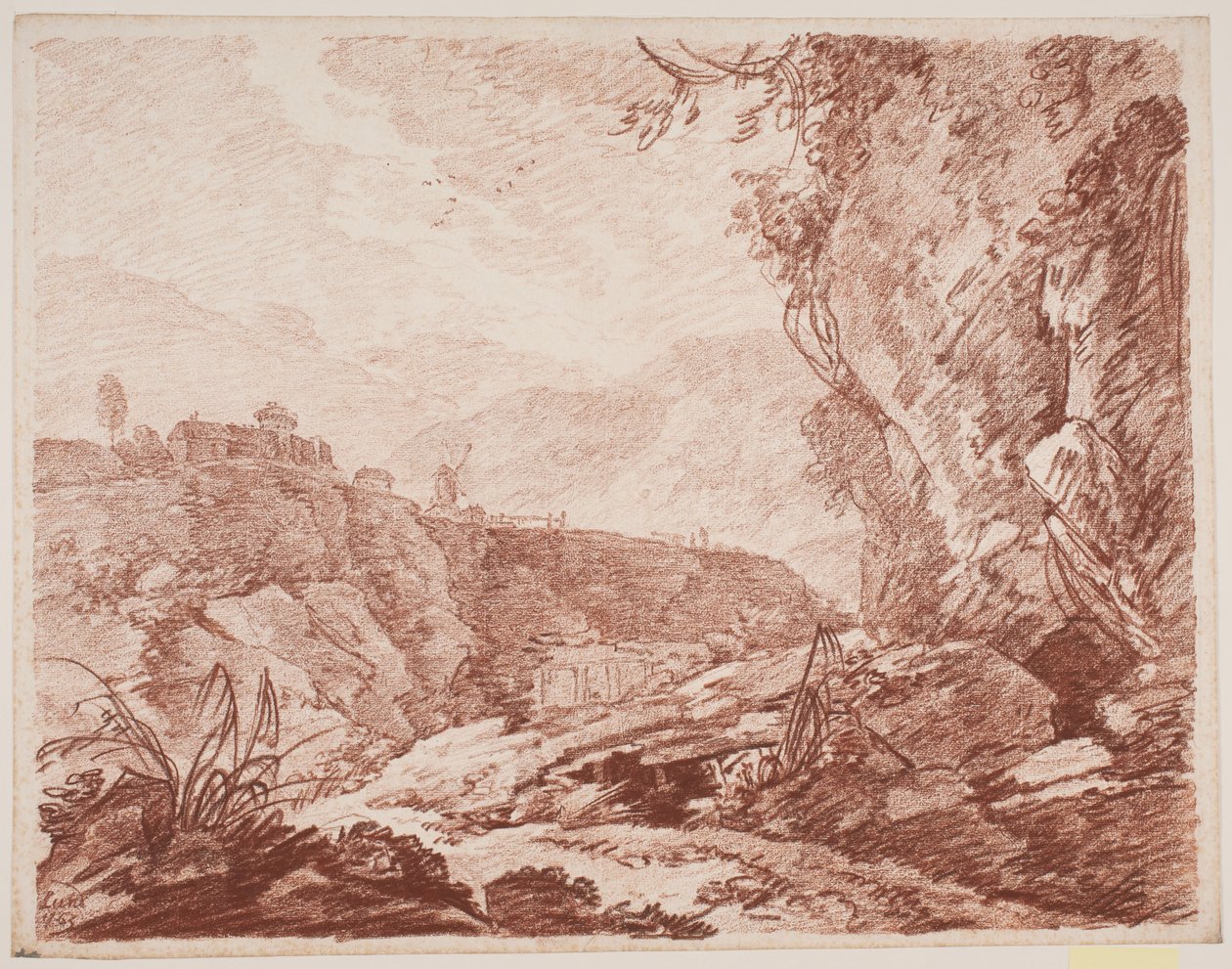 Paesaggio fantastico italiano da Jens Petersen Lund