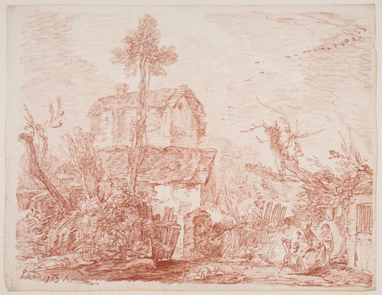 Paesaggio fantastico italiano da Jens Petersen Lund