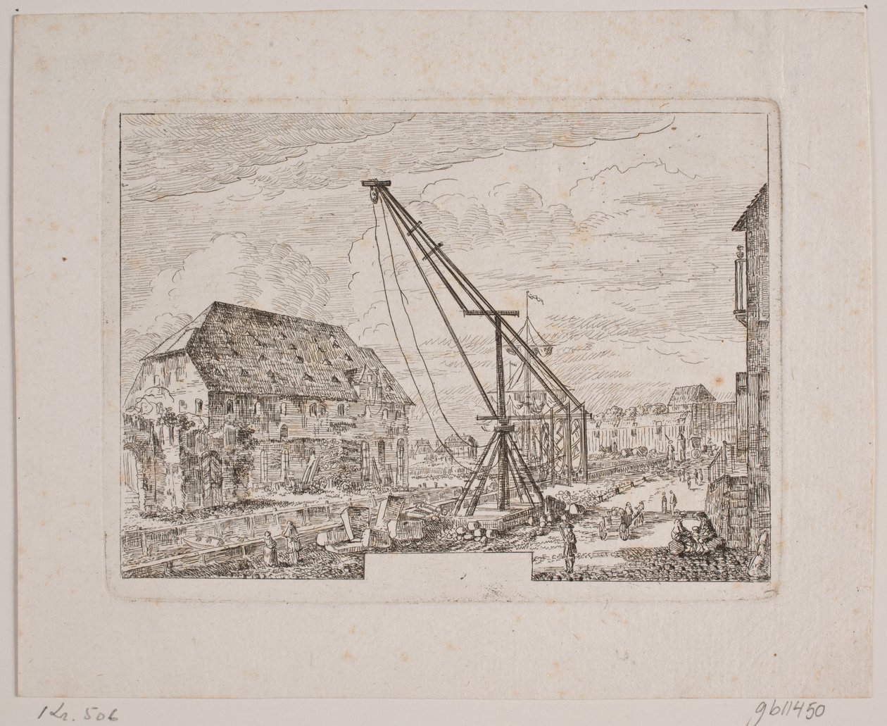 Veduta di una città da Jens Petersen Lund