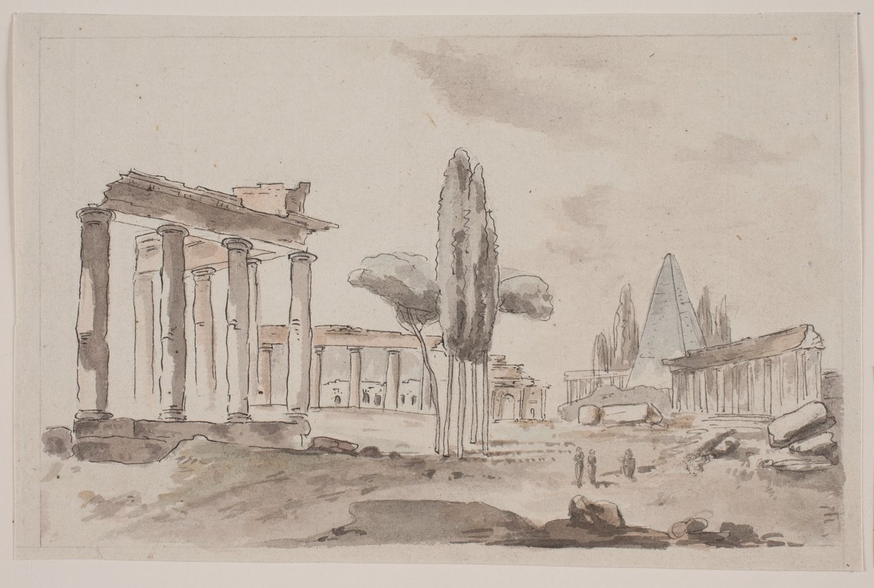 Prospetto "romano" da Jens Petersen Lund