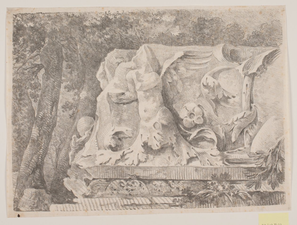 Frammento di scultura da Jens Petersen Lund