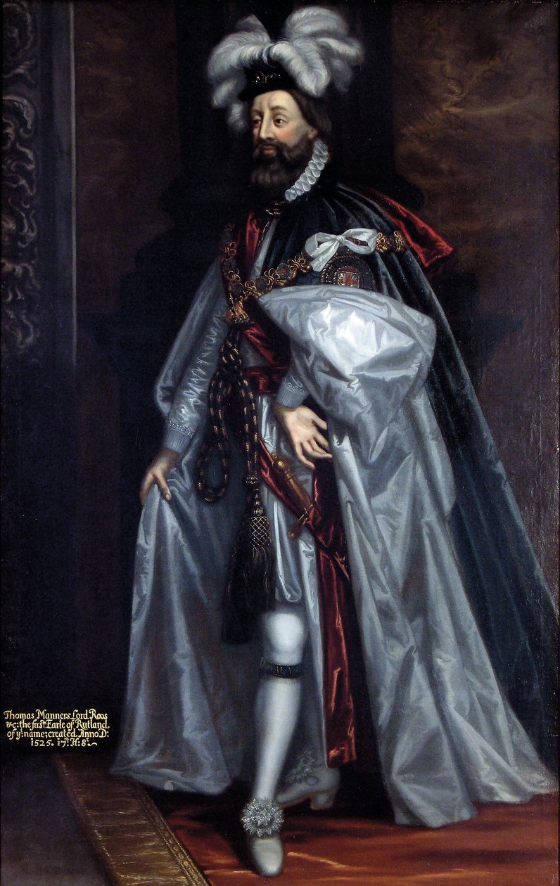 Sir Thomas Manners, 1° Conte di Rutland, c.1675 da Jeremias van der Eyden