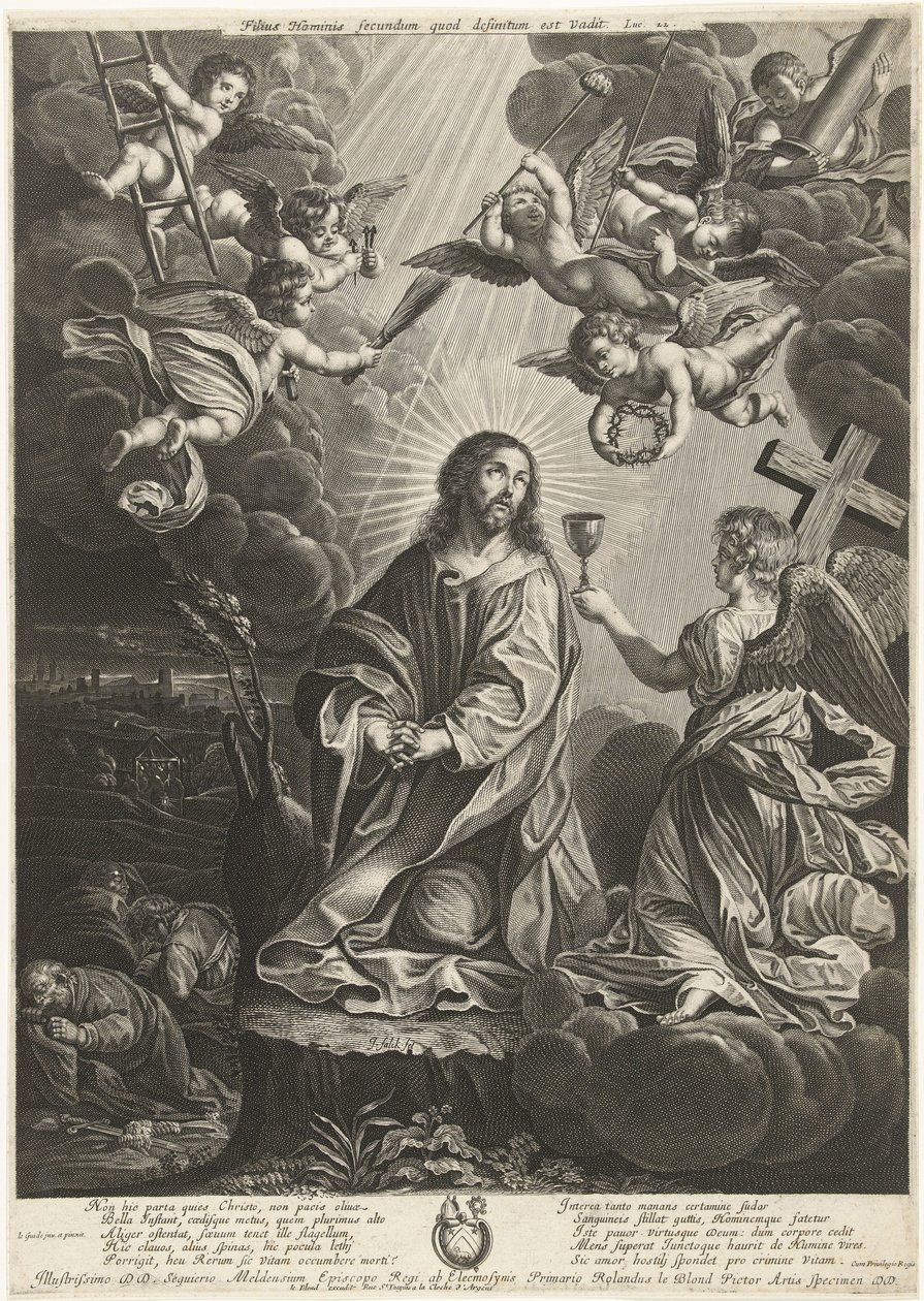 Cristo nel giardino del Getsemani da Jeremias Falck