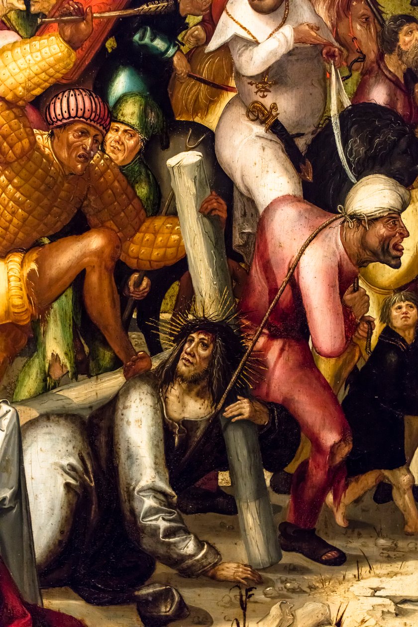 Trasporto della croce, 1515 circa (tempera e olio su legno di conifera) da Jerg Ratgeb