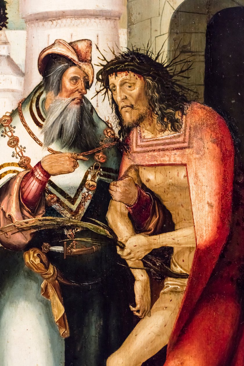 Ecce Homo, 1515 circa (tempera e olio su legno di conifera) da Jerg Ratgeb