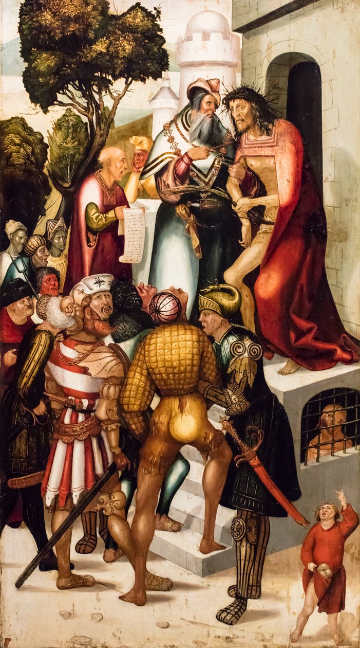 Ecce Homo, 1515 circa (tempera e olio su legno di conifera) da Jerg Ratgeb