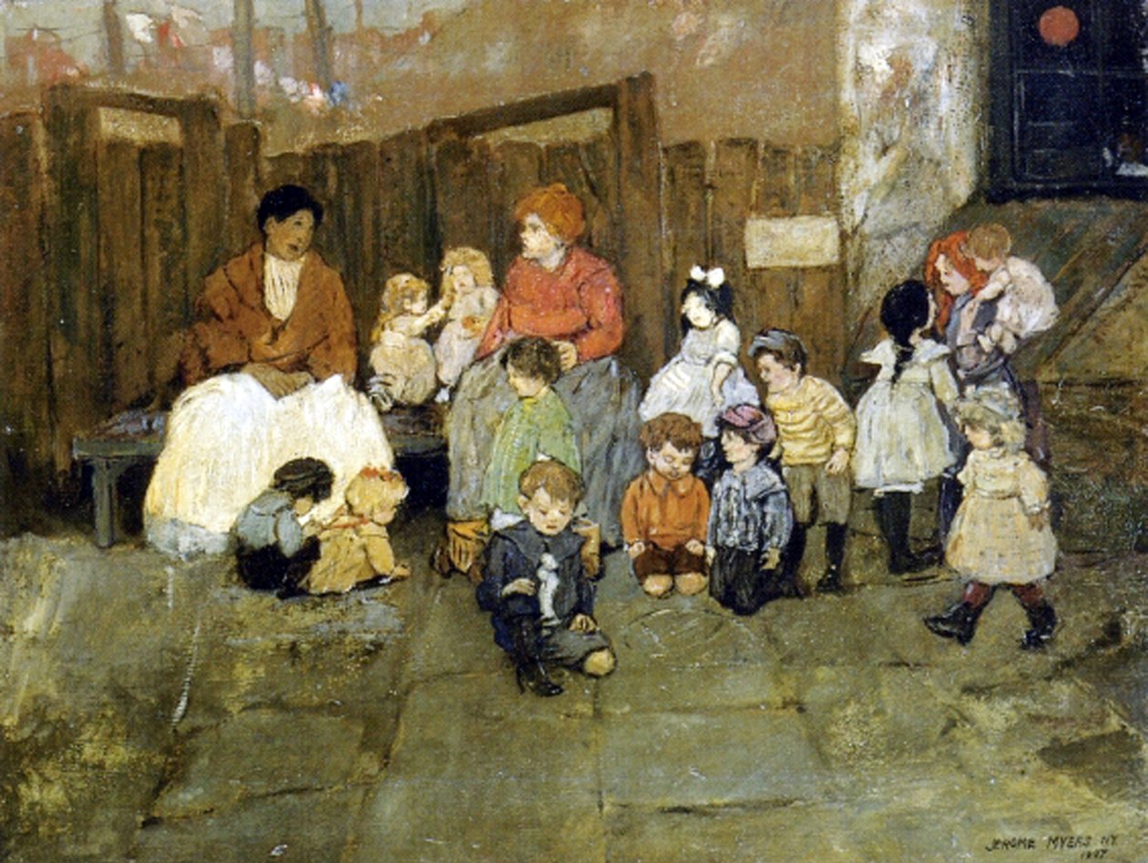 Bambini di Strada, 1907 da Jerome Myers