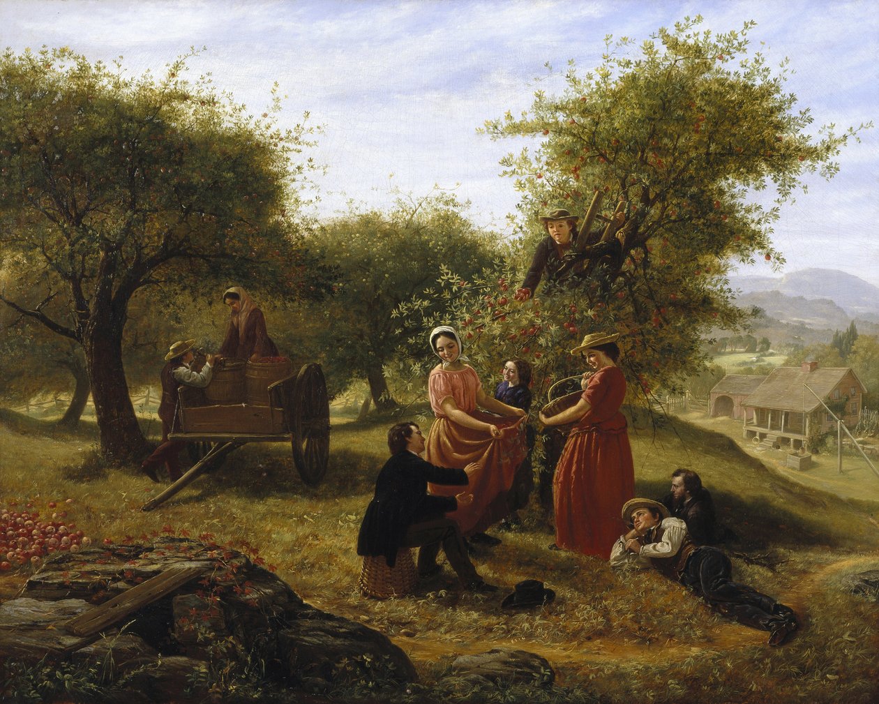 Raccolta di mele da Jerome Thompson