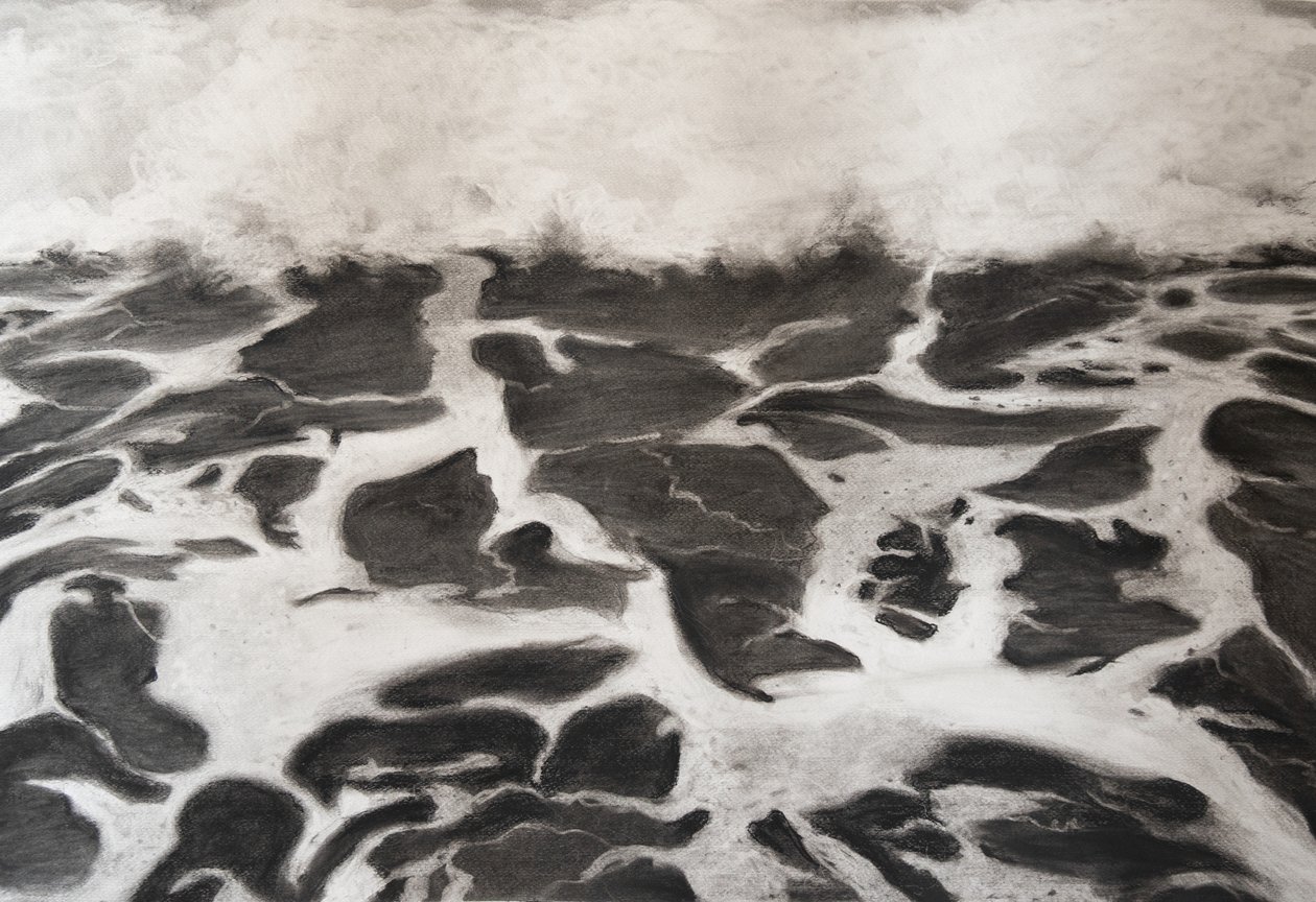 Mare, 2020 (carbone) da Jerome Glomaud
