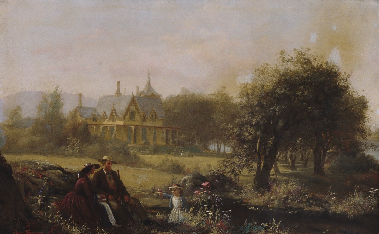 Fiori estivi, 1859 da Jerome Thompson