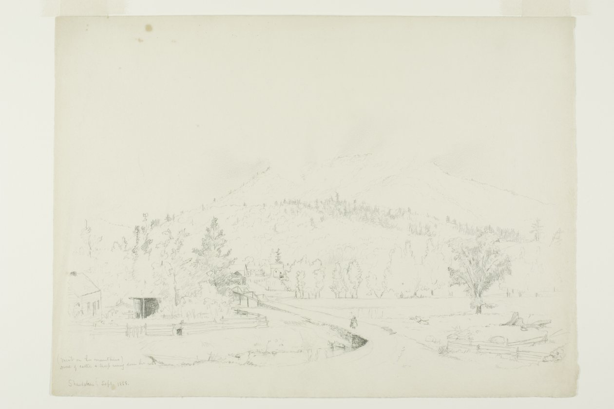 Nebbia sulle montagne da Jervis McEntee