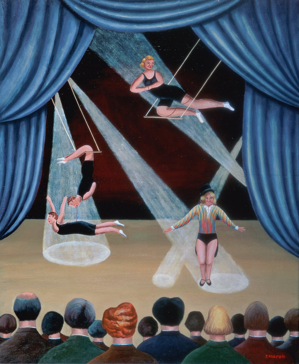 Acrobati del circo da Jerzy Marek