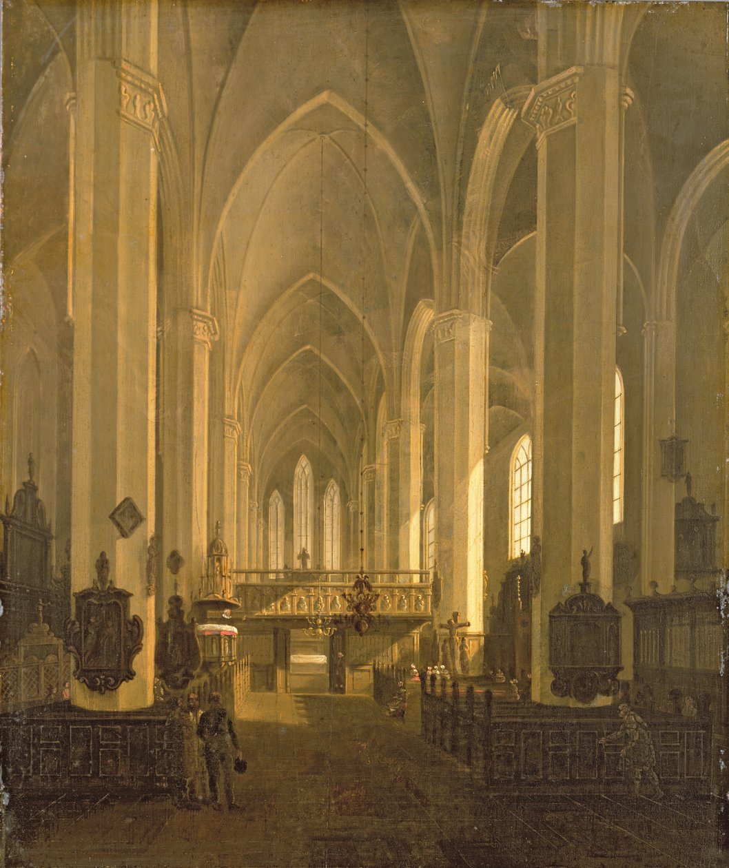 Veduta interna della chiesa di San Giovanni ad Amburgo da Jess Bundsen