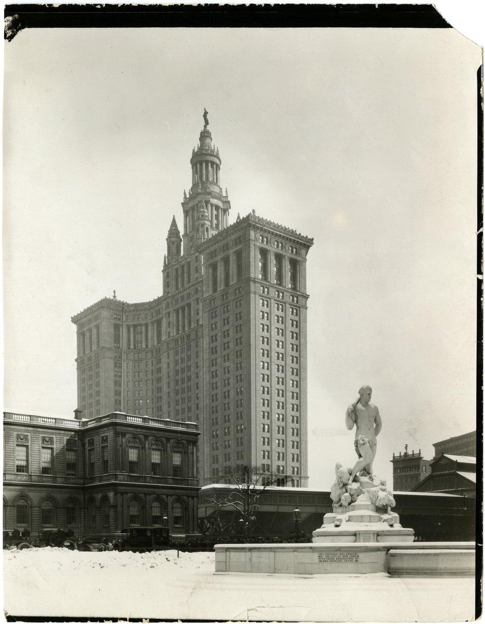 Municipio e edificio municipale, New York, USA, c.1914-25 da Jessie Tarbox Beals