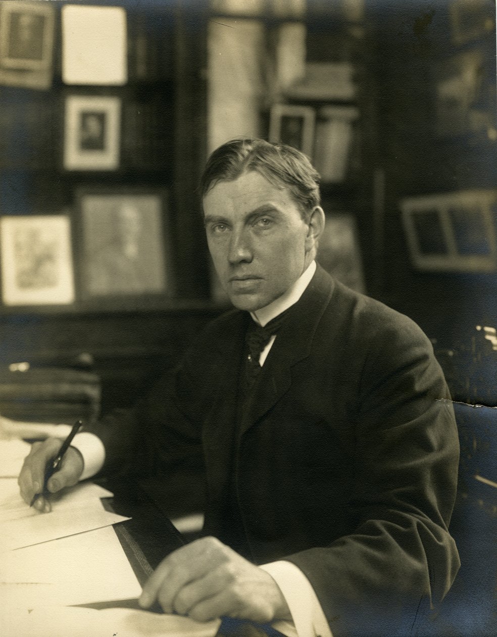 John Finley, editore del NY Times, c.1905-28 da Jessie Tarbox Beals