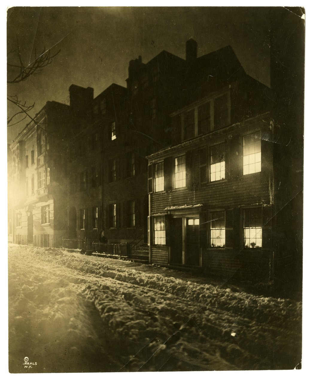 Pinckney Street, Boston, USA, c.1902-10 da Jessie Tarbox Beals