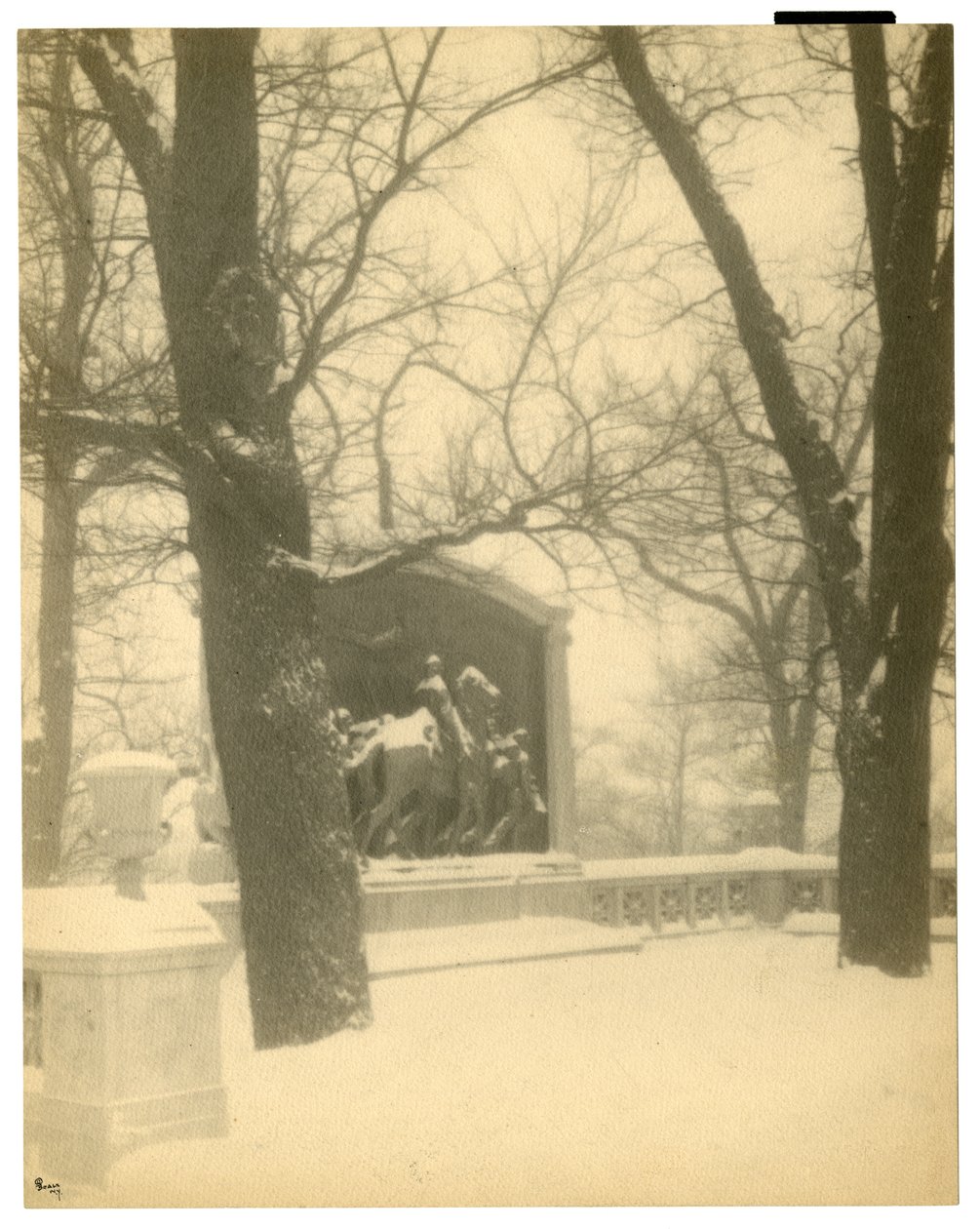 Memoriale di Shaw, Boston, USA, c.1902-10 da Jessie Tarbox Beals
