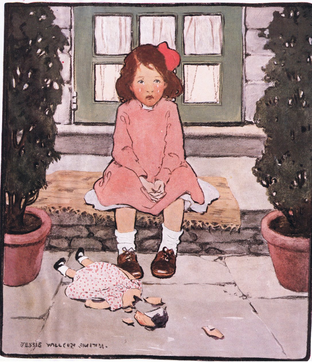Una testa e un cuore spezzati da Jessie Willcox Smith