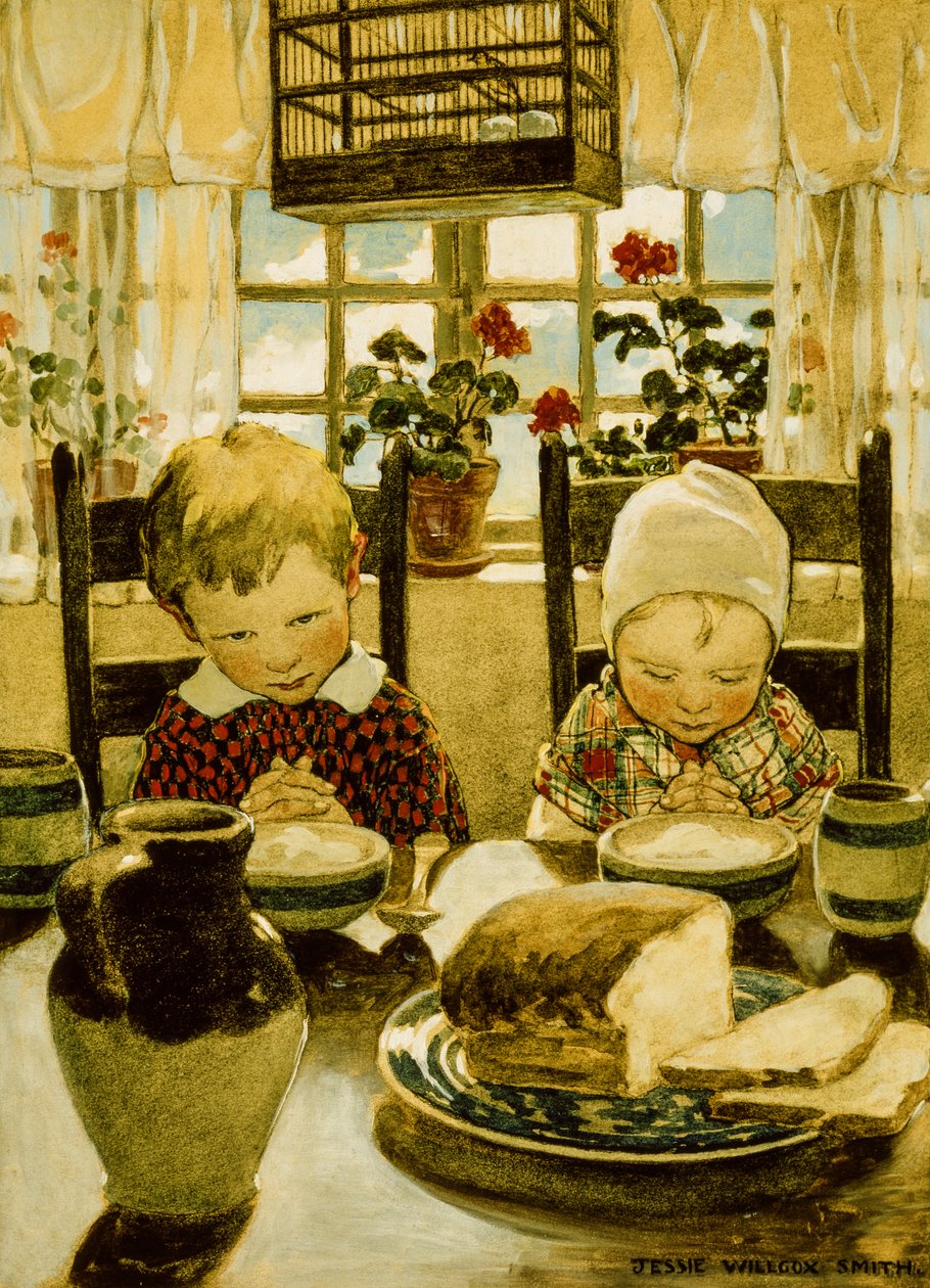 Preghiere a colazione da Jessie Willcox Smith