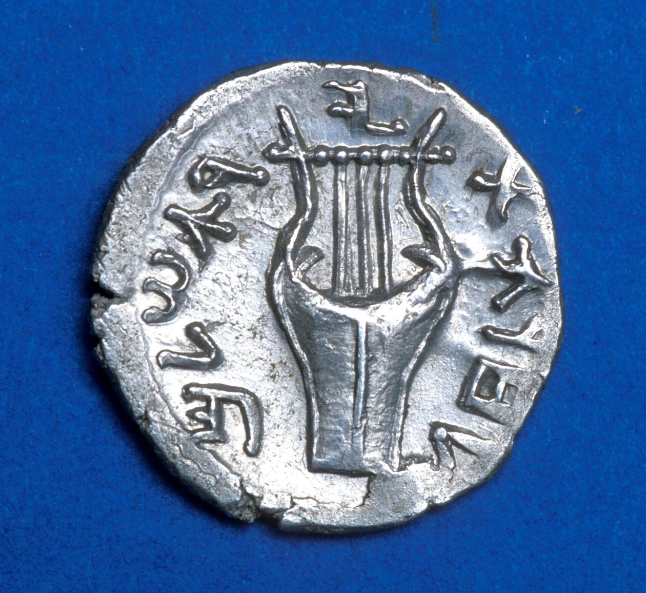 Moneta dalla Rivolta di Bar Kochba, 134-135 da Jewish School