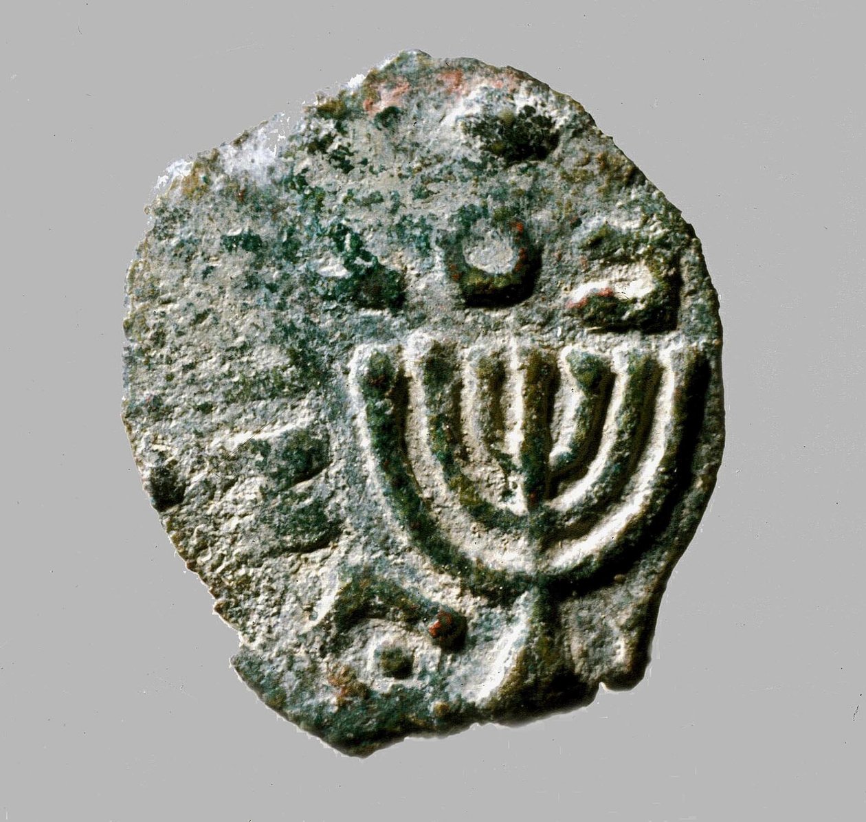 Moneta di Antigono II Mattatia, c.40-37 a.C. da Jewish School