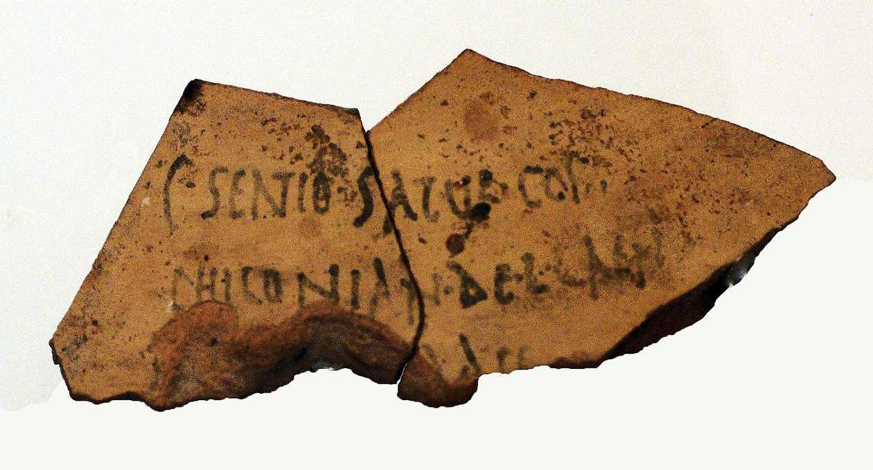 Frammento di Erode da Masada da Jewish School