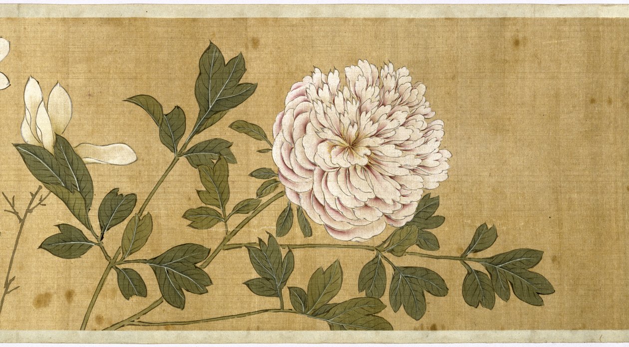 Cento fiori, inizio XVII secolo (dettaglio) da Jiayan Chen
