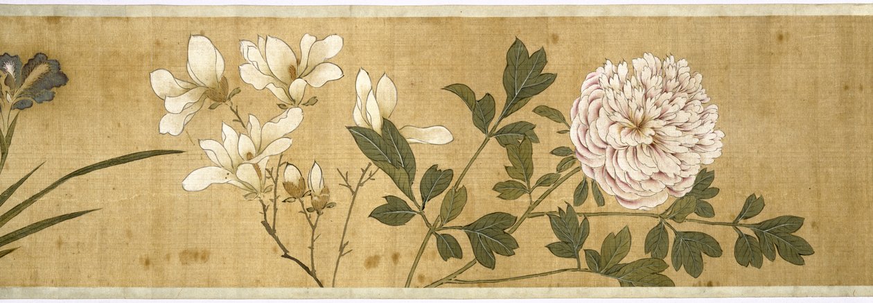 Cento fiori, inizio XVII secolo (dettaglio) da Jiayan Chen