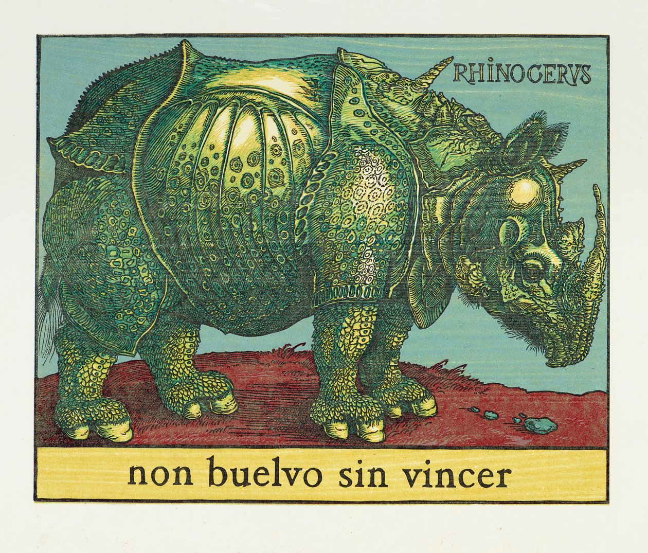 Rinoceronte verde, 2007 da Jim Monson