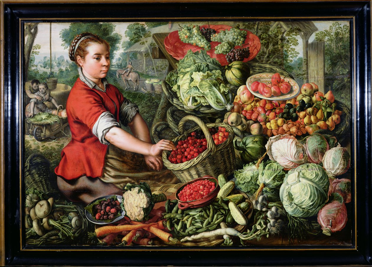 Il venditore di verdure da Joachim Beuckelaer
