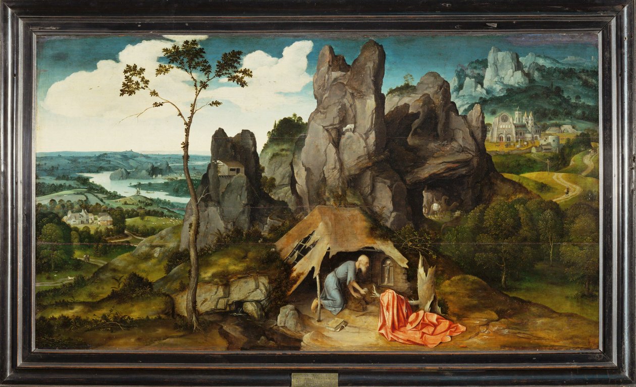 San Girolamo nel deserto - San Girolamo nel deserto ... da Joachim (attr.) Patinir
