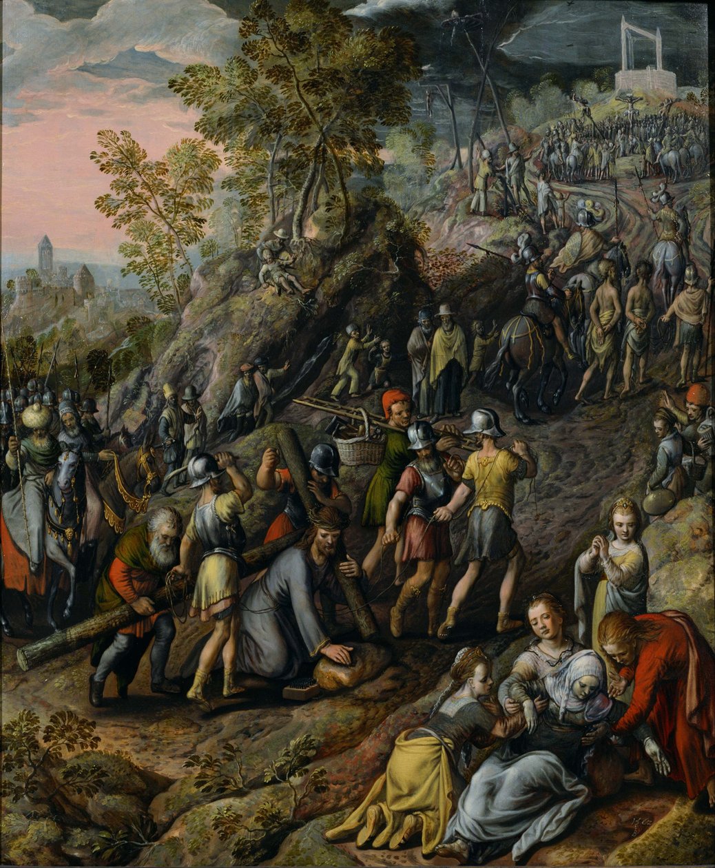 Cristo che porta la croce da Joachim Beuckelaer
